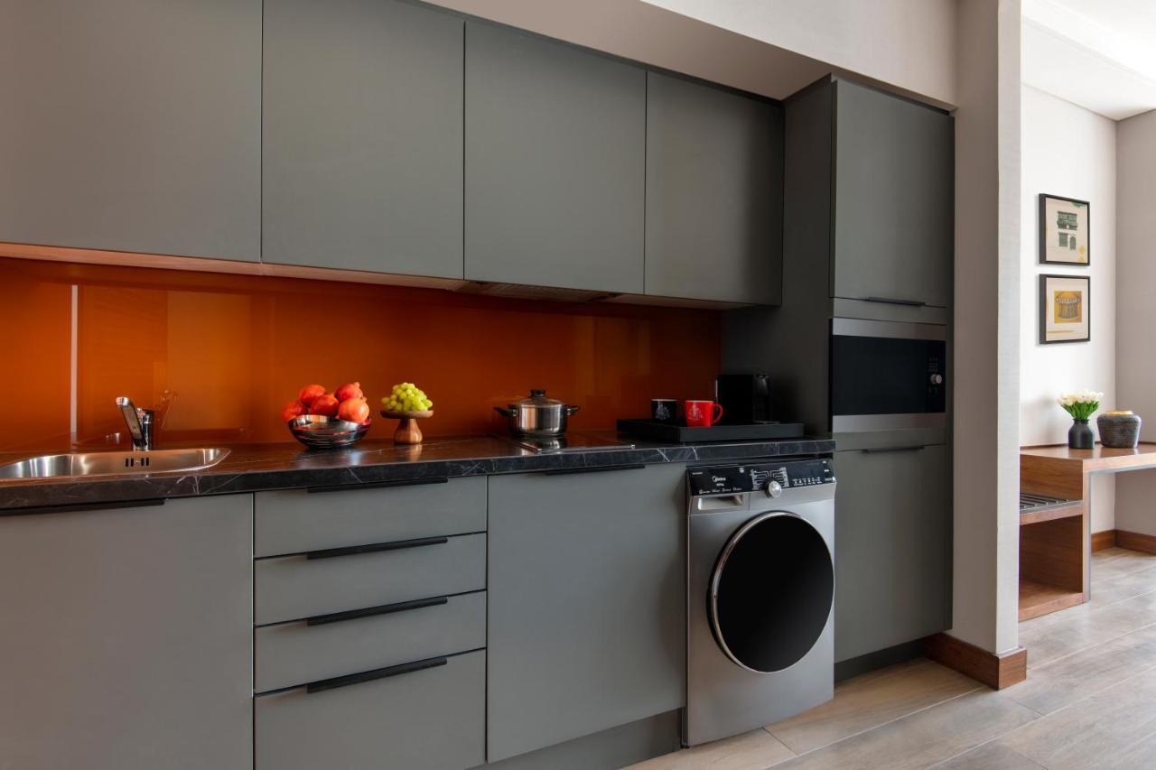 Swissotel Living Dżedda Zewnętrze zdjęcie A modern kitchen