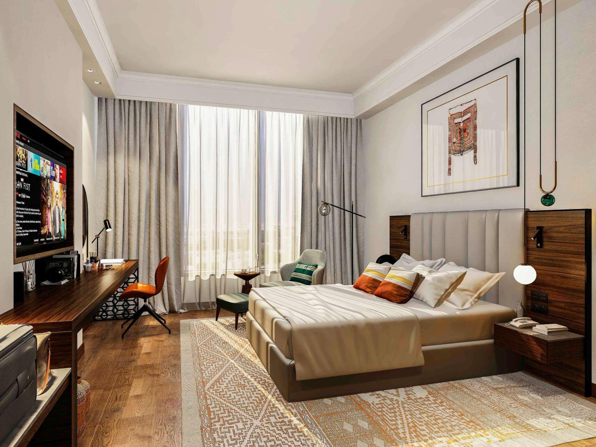Swissotel Living Dżedda Zewnętrze zdjęcie A bedroom at the hotel